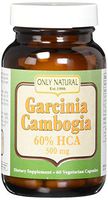 Only Natural Garcinia Cambogia, 500 Mg, 60 Count