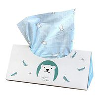 Stylishbuy Facial Tissue Thick Printed Tissue Convenient Cleaning Paper Towel for Home Car