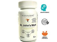 St. John's Wort with Hypericin Extract Herbal & Adaptogenic Non-GMO Formula for Support of Positive Mood, Emotional Wellness & Brain Health