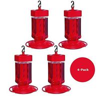 4-Pack First Nature Large Hummingbird Feeder 3055 32 oz.