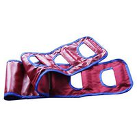 Qnlly Transfer Belt Heavy Duty Sturdy Transfer Sling Patient Transfer Belt Wheelchair Transfer Belt for Paralyzed Patient Elderly Disabled Injured Red