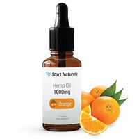 Start Naturals Hemp Oil 1000 mg | Best Hemp Oil for Pain, Stress and Anxiety Relief | 1 Fl Oz (30 ml), Orange