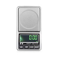 Digital Pocket Scale Portable, Light-Weight Professional Multi-Functional Mini Scale 100G X 0.01G with Back-Lit LCD Display with Storage Pouch (Grey)