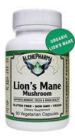 AP [ Contains Organic Lion's Mane Mushroom ] 55% Polysaccharides Vegan 60 Vcaps 500 mg. per Capsule