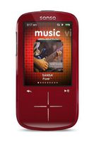 SanDisk Sansa Fuze+ 4 GB MP3 Player (Red) (Discontinued by Manufacturer)