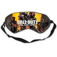 REYUTEEG Call Cool Duty Sleep Eye Mask for Men Women Adjustable Strap 100% Blackout Blindfold
