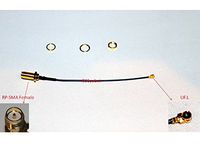 4" Mini PCI U.FL / IPX to RP-SMA Female Antenna WiFi Pigtail Cable; US Stock;