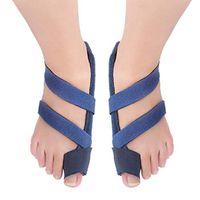 HEALLILY Toe Brace Support Soft Adjustable Toe Splint Brace for Bunions Arthritis 1pc