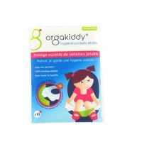 Orgakiddy Disposable Toilet Bowl Protect 10 Toilet Bowl Protects