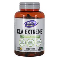 NOW Sports Nutrition, CLA Extreme (Conjugated Linoleic Acid) With Guarana & Green Tea, 90 Softgels