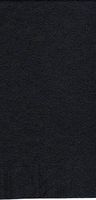 50 Plain Solid Colors Dinner Hand Towel Napkins Paper - Black