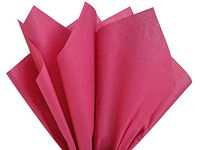 Cerise Pink Art DIY Crafts Tissue Paper for Gift Wrapping 15"X20" 5 Sheets
