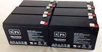 12V 7Ah (from SPS) Sealed Lead Acid Replacement Battery (6 Pack) for APC Model SU700RMNET UPS