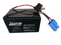 Kid Trax 12 Volt Replacement Battery 12V 12AH with Large Blue Plug Anderson Power On The Blue Plug Beiter DC Power