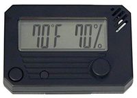 Quality Importers Trading HygroSet Rectangle Digital Hygrometer for Cigar Humidors, Adjustable After Calibration