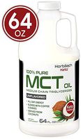 100% Pure MCT Oil | Huge Size | 64 oz | Keto, Unflavored | Blends with Coffee, Tea, and Juice Drinks | Vegetarian & Non-GMO | by Horbaach