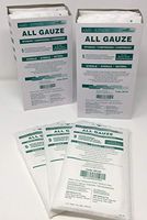 Gauze Sponges 8" x 4" (20cm x 10cm) 12 Ply Cotton Medical Sponges (Sterile) Item #B8125 (100)