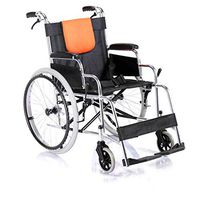 LBYMYB Folding Multifunctional Aluminum Alloy Wheelchair for The Elderly Disabled Portable Push Scooter Wheelchair