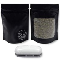 Odorless Bags (Elevated White Black, 4X6 (50) Heat Sealer)