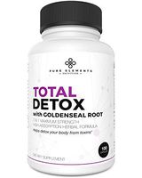 Liver Cleanse Detox Pills & Immune System Booster for Adults - Goldenseal Root Capsules for Immune Support - Body, Kidney & UTI Cleanse + Toxin Rid (100 Capsules)