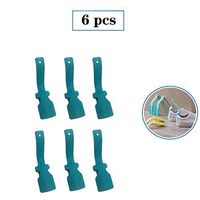 Yimeezuyu Lazy Shoe Helper 6 Pcs Shoe Lifting Helper Shoe Horn Wear Shoe Helpers Easy on Easy Off Travel Shoehorn Shoe Helper for Men, Women and Kids