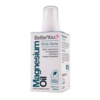 BetterYou Magnesium Body Spray | Pure, Clean and Natural Source Magnesium Chloride | Magnesium Spray | Vegan & Palm-Oil Free | One Bottle: 3.4 fl oz (600 sprays)
