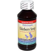 HERBS FOR KIDS ELDERTUSSIN ELDERBRY SYP, 4 FZ