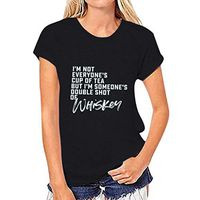 CCOOfhhc Womens T Shirt Summer Casual Short Sleeve Round Neck Graphic T-Shirt Funny Letter Print Basic Tunics Blouse Tees