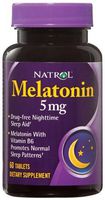 Natrol Melatonin 5 mg Tabs, 60 ct