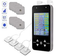 Tens Unit, Dual Channel TENS EMS Unit 15 Modes Muscle Stimulator for Pain Relief Therapy, Neurostimulation EKG Pulse Massager for Neuropathy, Back Pain Relief, Sciatica, Diabetic Nerve