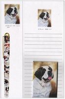Saint Bernard Stationery Gift Set