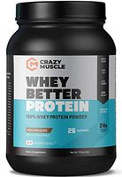 Whey Better Protein Powder (Isolate + Concentrate) Plus Digestive Enzymes like Protease and Papain: 4,950g Leucine to Recover Fast - Over 10,000mg of Amino Acids per Scoop - Milk Chocolate Shake Taste