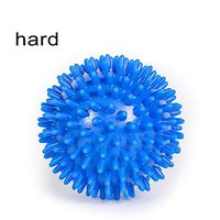 Massage Ball Muscle Relaxation Fitness Ball Plantar Fascia Thorn Ball Two Pieces of Soft and Hard Two Degrees, 9cm Green