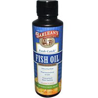 Barleans, Fish Oil Orange, 8 Fl Oz