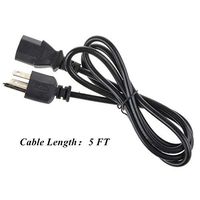 SLLEA AC in Power Cord Outlet Socket Cable Plug for Gemini ES-15P ES15P 15 Active/Powered DJ Club Monitor PA Speaker