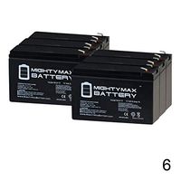 Mighty Max Battery 12V 9Ah SLA Battery Replaces Power Saving Back-UPS XS 1500-6 Pack Brand Product