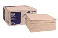 Tork NC7100 Premium LinStyle Dinner Napkin, Flat Pack,1-Ply, 17.0" Length x 17.0" Width, White (500 Napkins per Case)