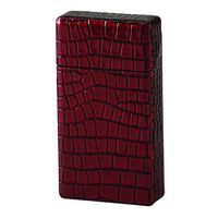 IWIM Genuine Cowhide Leather Cigarette Pack Case/Box/Holder for Super Slim 100mm Size Cigarettes