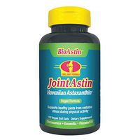 JointAstin with Glucosamine, BioAstin Hawaiian Astaxanthin & Boswella Extract – Powerful Joint Blend - 120 gelcaps – Vegan, Gluten-Free
