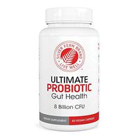 Silver Fern Ultimate Probiotic Supplement Vegicaps - Daily Metabolic Restoration, 100% Survivability, DNA Verified Multi-Strain Bacillus Probiotic Capsules (1 Bottle - 60 Capsules)