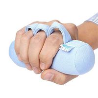 YQJ Finger Separator Hand Contracture orthosis, Elderly Hand Movement Finger Rehabilitation, Bed Patient Anti-Decubitus Care pad, Suitable for Right Hand/Left Hand