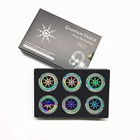 TVP Quantum Shield Sticker Mobile Phone Sticker for All Mobile Phones iPad iPod MacBook Computer Laptop Anti Radiation Protection from EMF Fusion Excel Anti-Radiation-Qty 6Pcs (Silver)