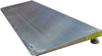 PVI ELEV8 Adjustable Leg Aluminum Threshold Ramp, 12" x 36", 800 lb Capacity