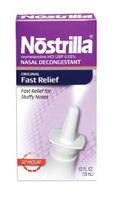Nostrilla Nasal Decongestant Spray, Stuffy Nose Relief, 0.5 oz