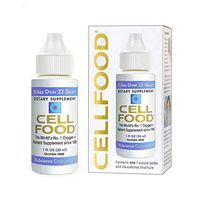 Cellfood Liquid Concentrate, 1 oz. - Original Oxygenating Immune Support Formula - Seaweed Sourced Minerals, Enzymes, Amino Acids, Electrolytes - Gluten Free, Non-GMO, Certified Kosher