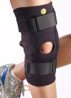 Corflex Posterior Adjustable Knee Sleeve w/Cor-Trak Buttress & Hinge 3/16" S