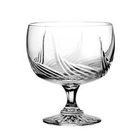 CRISTALICA Ice Cream Sundae Dishes, ice Cream Sundae Glasses, ice Cream Cup Flame 300 ml, Transparent, Modern Style, Glass Kingdom Powered