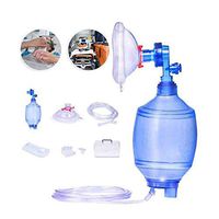 XFY Simple Breathing Tool, Artificial Resuscitation Airbag/Adult Breathing Bag Hand Kit, Professional First Aid Kit for Home, Professional Use