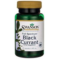 Swanson Full Spectrum Black Currant 400 Milligrams 60 Capsules