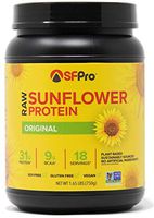 Plant Based Vegan Protein Powder by SFPro (Original) | Premium Sunflower Protein, Single Source | High BCAAs, Balanced Amino Acids, All Natural | 1.65lbs